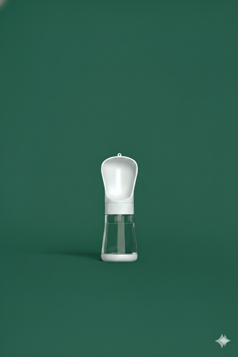 Pawsy club - 2 In 1 Portable Dog Water Bottle