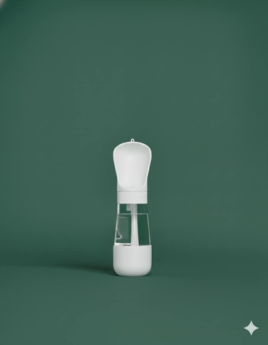 Pawsy club - 2 In 1 Portable Dog Water Bottle