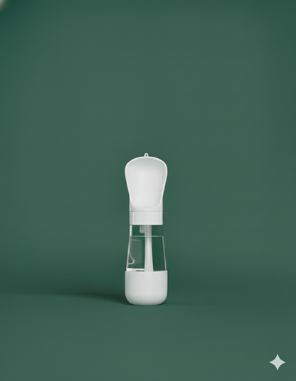 Pawsy club - 2 In 1 Portable Dog Water Bottle