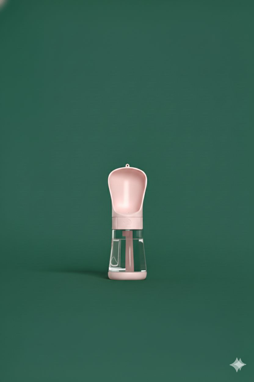 Pawsy club - 2 In 1 Portable Dog Water Bottle