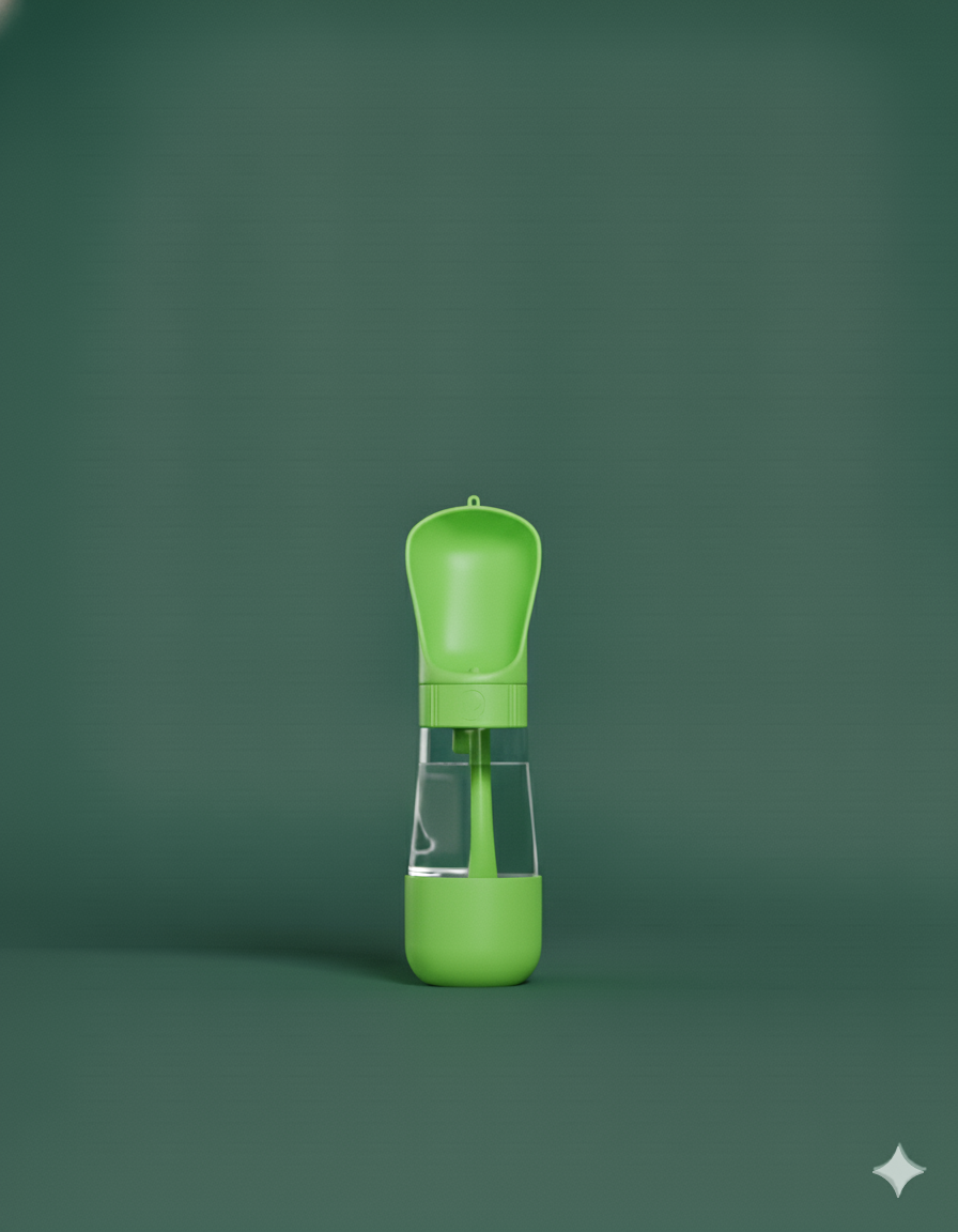 Pawsy club - 2 In 1 Portable Dog Water Bottle