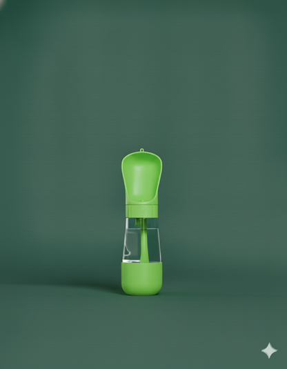 Pawsy club - 2 In 1 Portable Dog Water Bottle