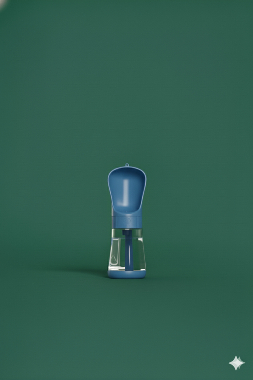 Pawsy club - 2 In 1 Portable Dog Water Bottle