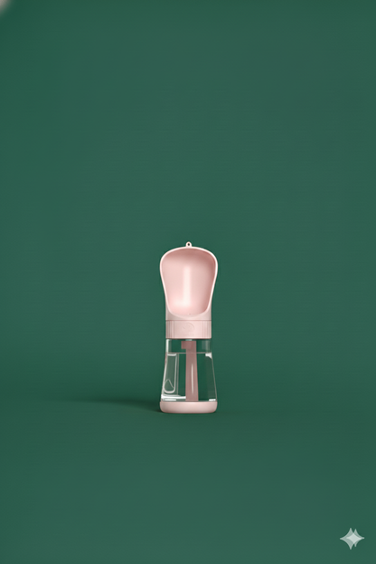 Pawsy club - 2 In 1 Portable Dog Water Bottle